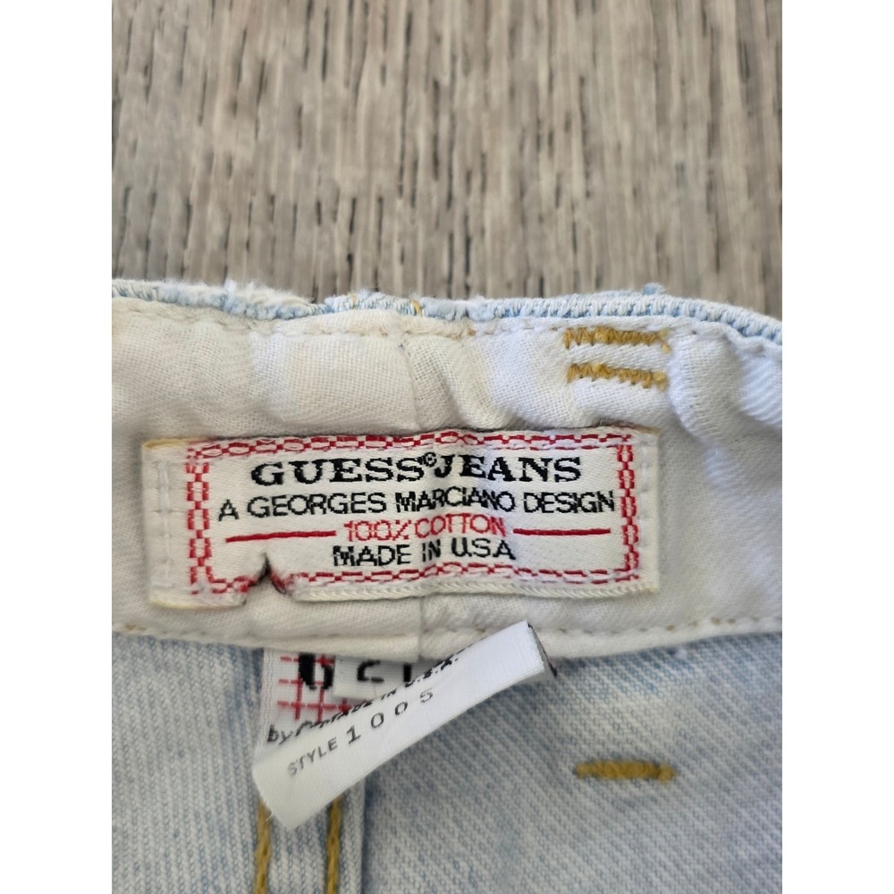 Guess‎ Jeans Vintage 90's Women's Shorts Size 27 Y2K Marciano USA - Picture 3 of 11